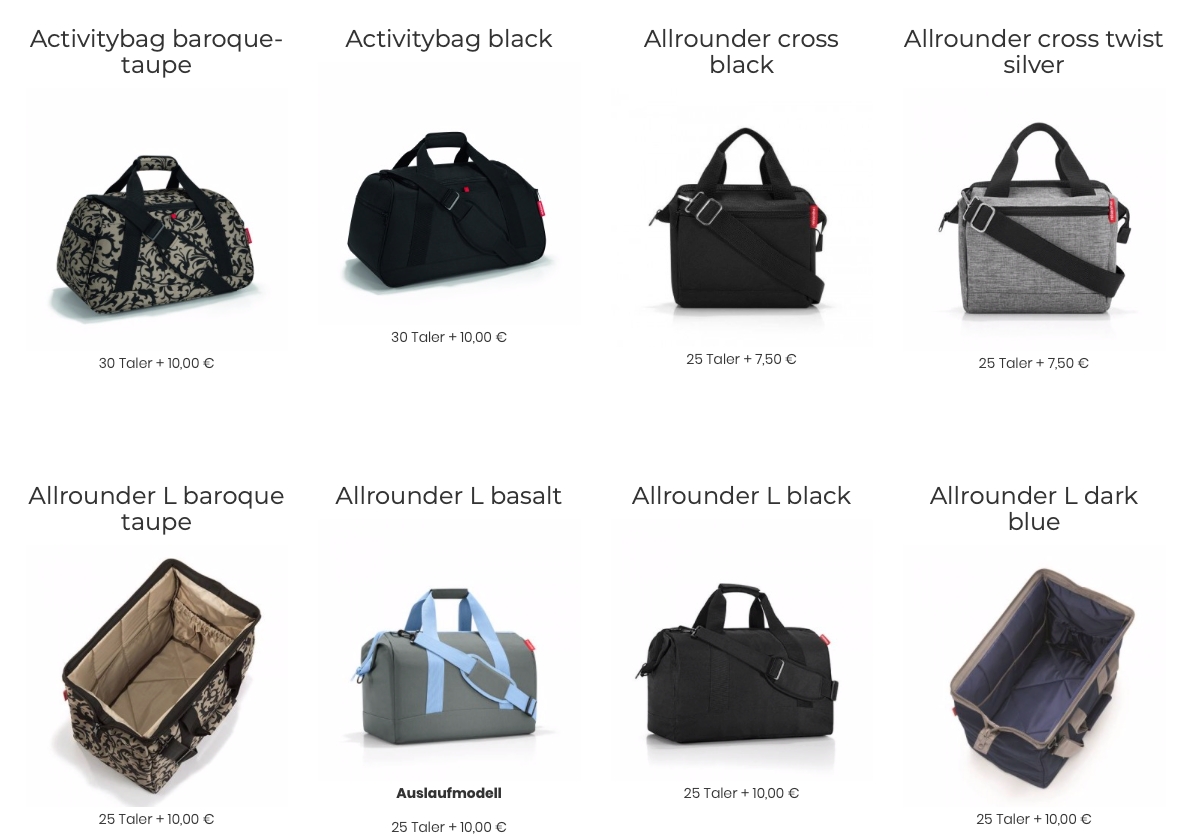 Prämie Frauen & Taschen 1