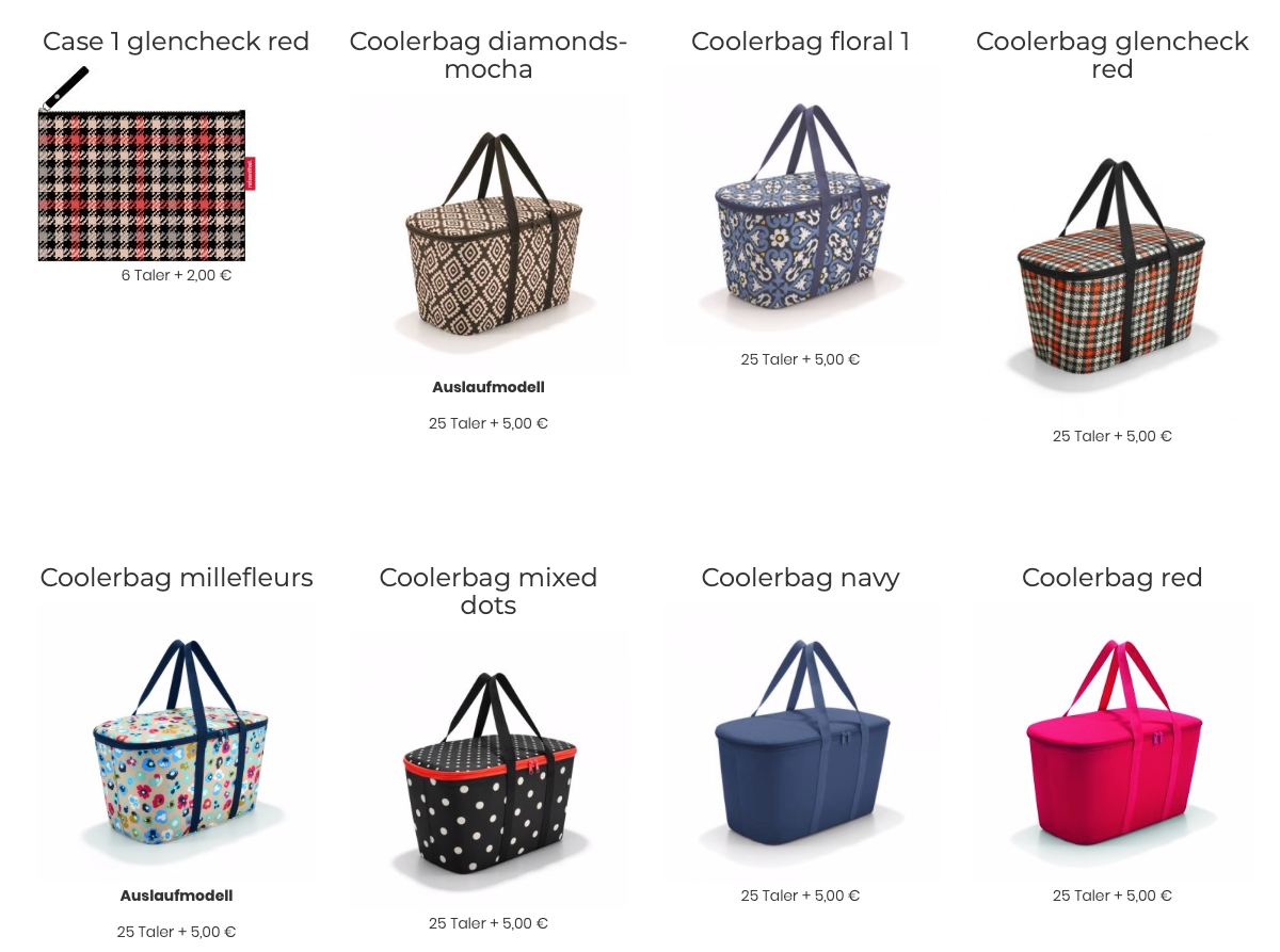 Prämie Frauen & Taschen 10