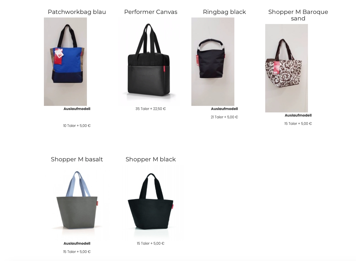 Prämie Frauen & Taschen 12