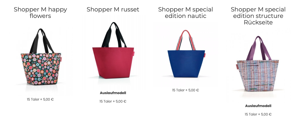 Prämie Frauen & Taschen 14