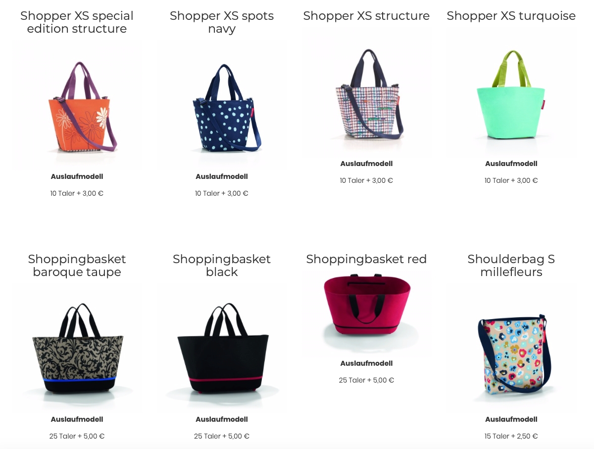 Prämie Frauen & Taschen 16