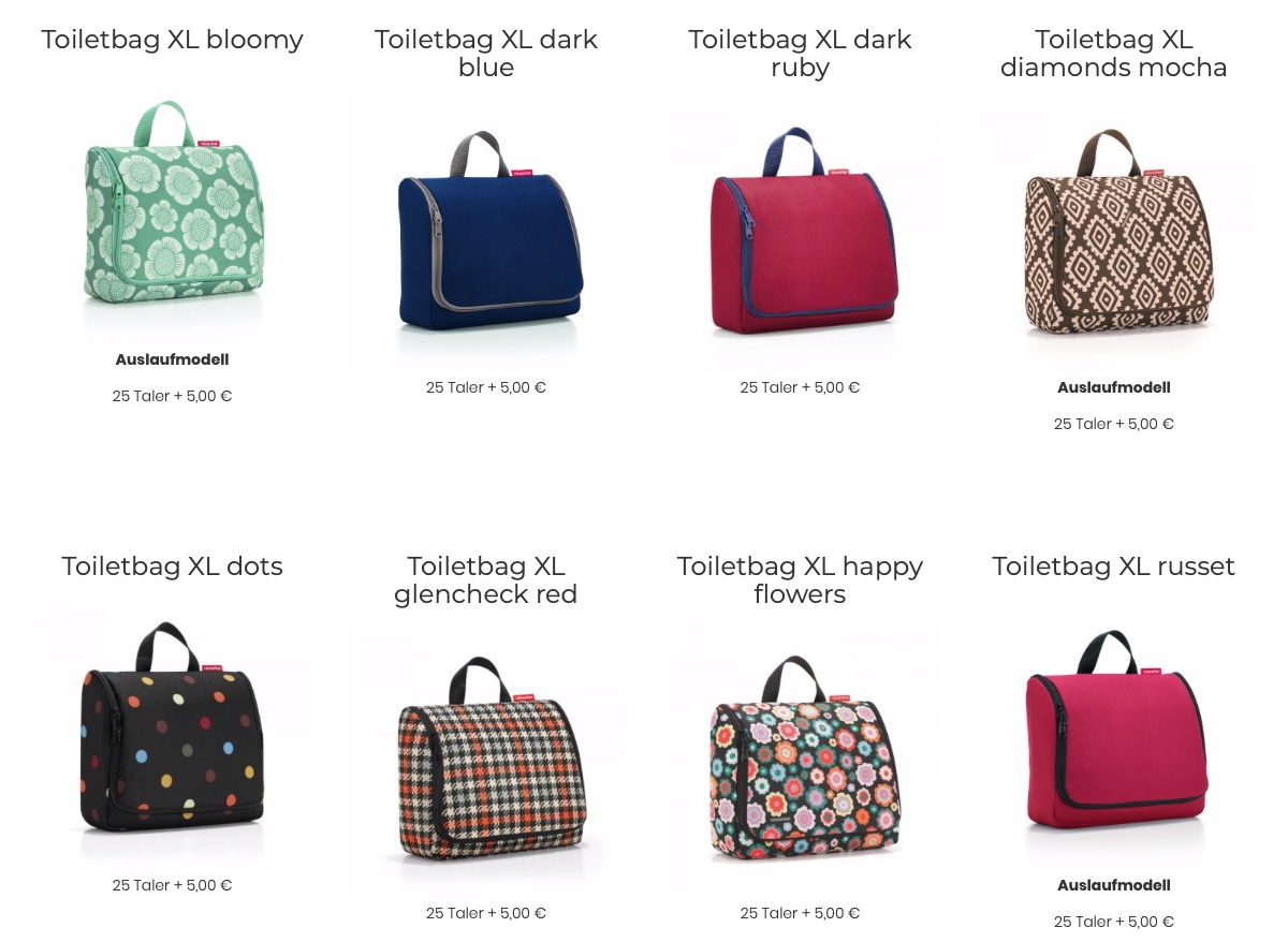 Prämie Frauen & Taschen 18