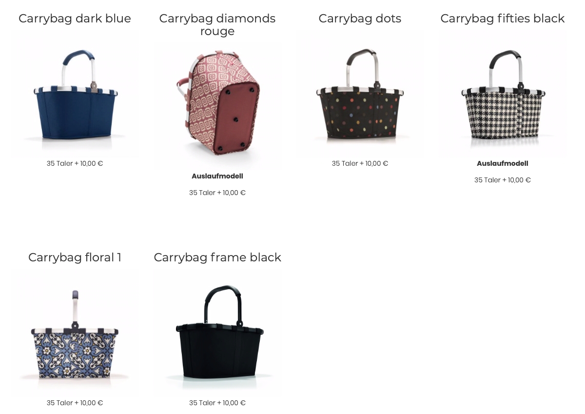 Prämie Frauen & Taschen 8