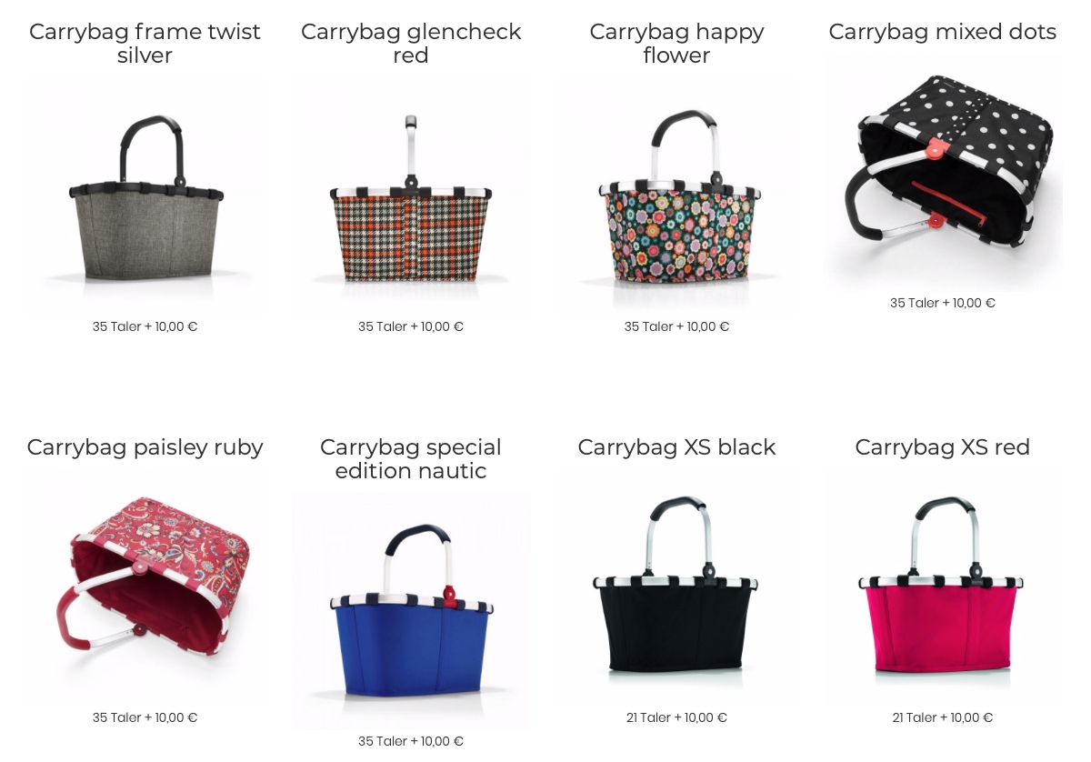 Prämie Frauen & Taschen 9